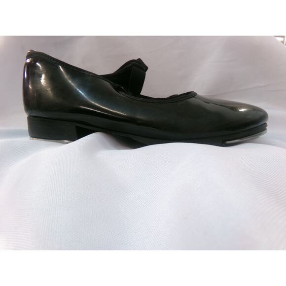 Dance Tap Shoes Capezio Big Kids 2M Tyette Man Made Elastic Student - Picture 1 of 5
